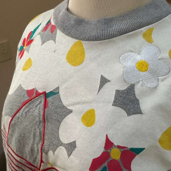 Adidas x Pharrell Williams Floral Print Crewneck Sweatshirt.  size S - Picture 7 of 10